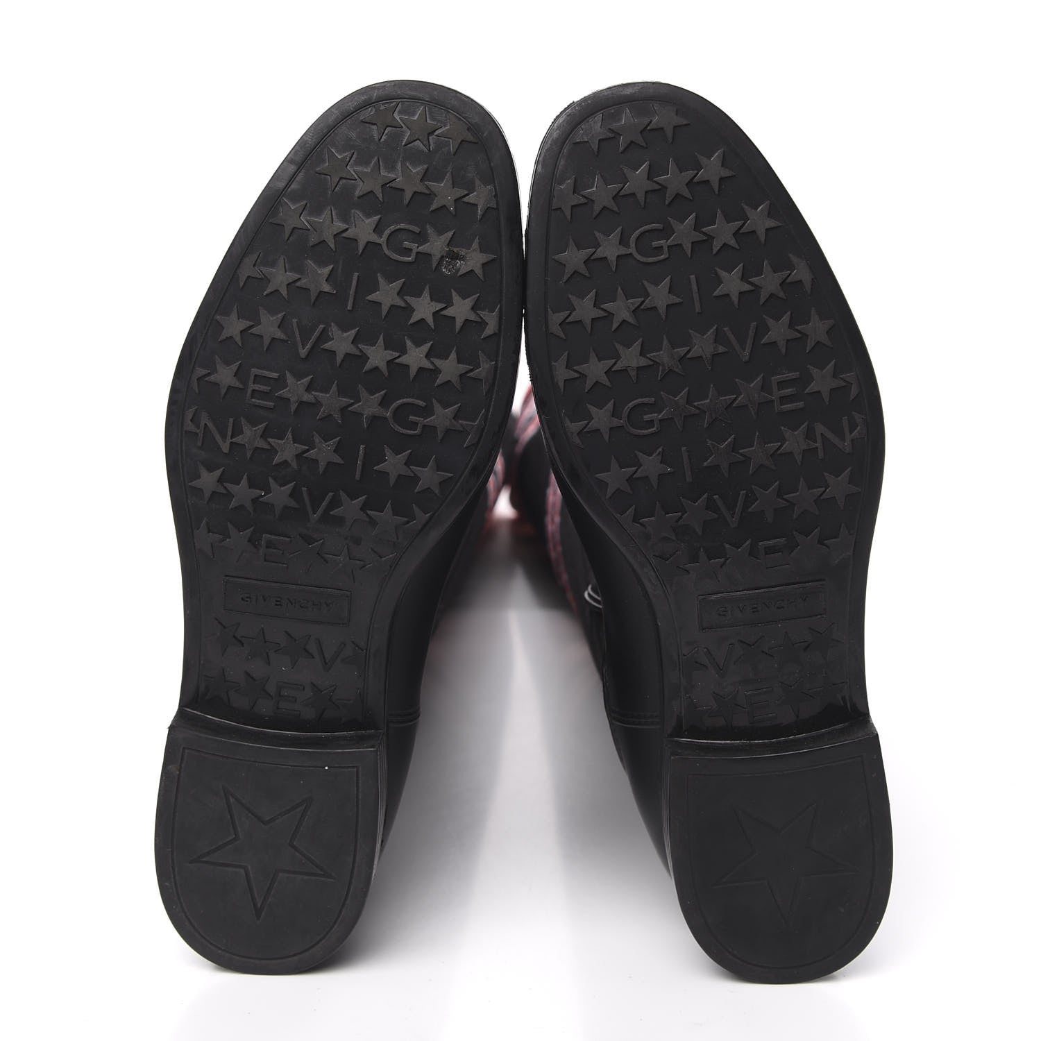 Givenchy Knit Rubber Storm Over The Knee Boots 37 Black 5 of 7