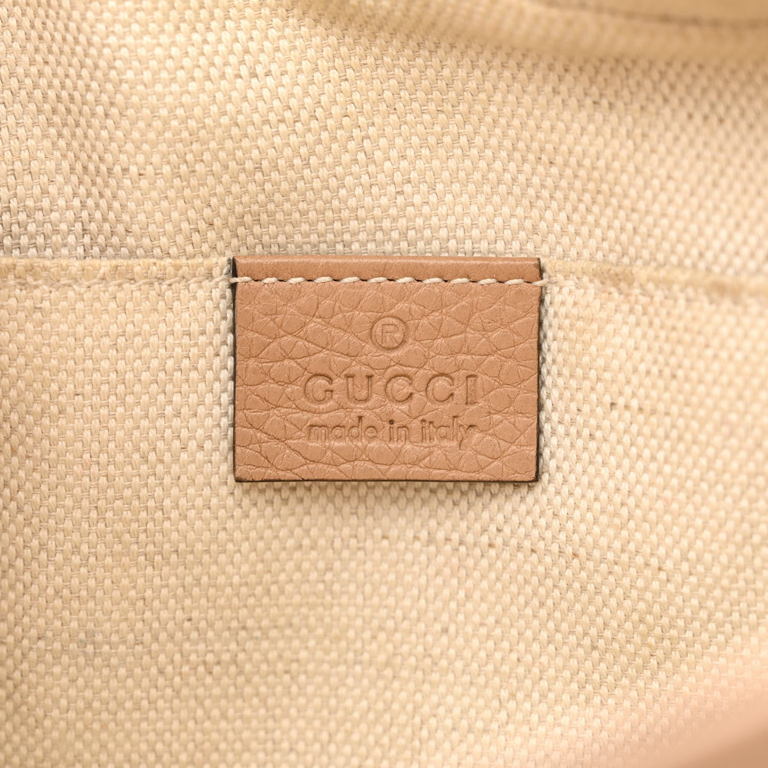 Gucci Pebbled Calfskin Small Soho Disco Bag Camelia 6 of 17