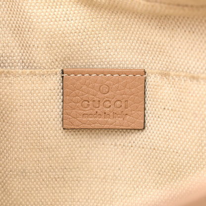 Gucci Pebbled Calfskin Small Soho Disco Bag Camelia 6 of 17