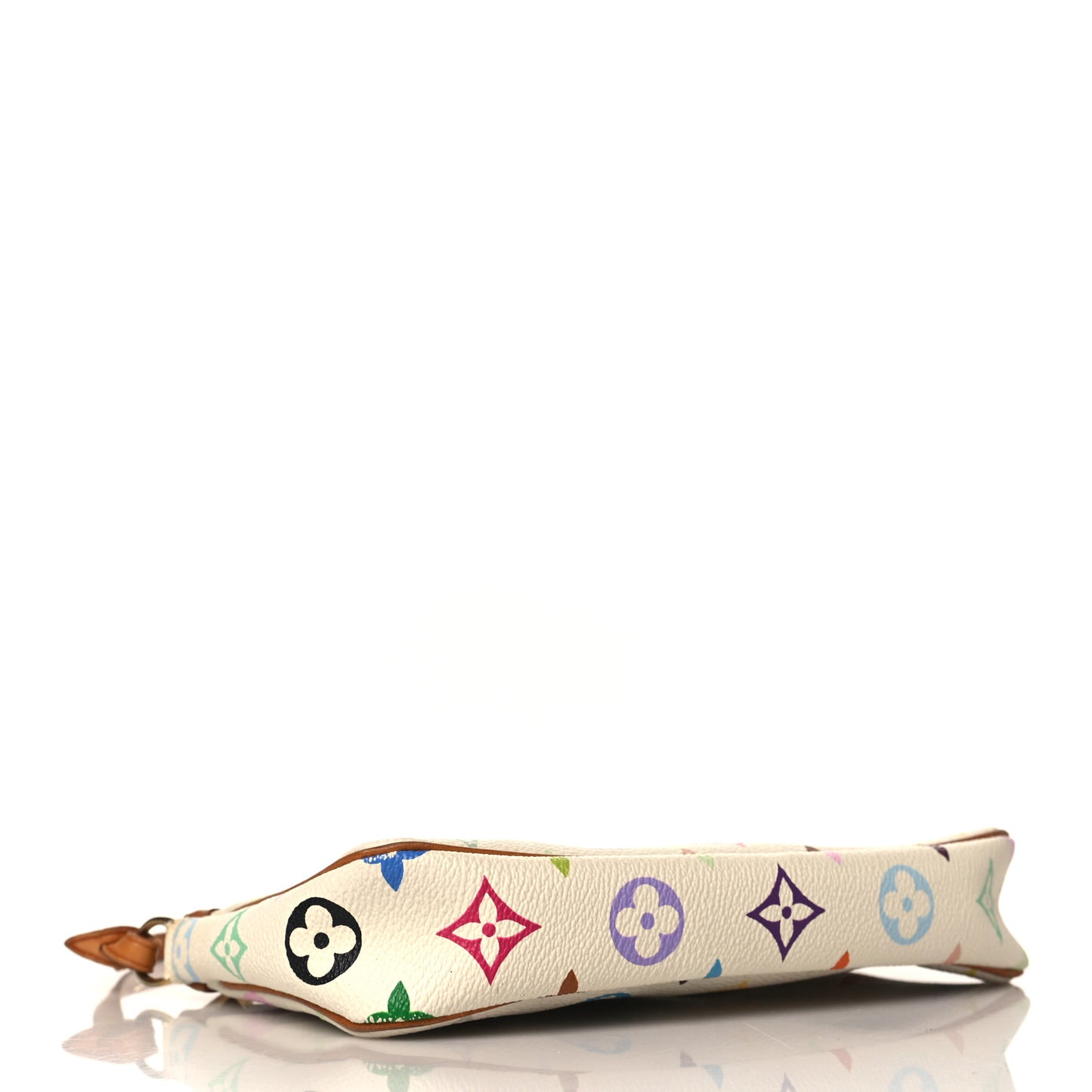 Monogram Multicolor Pochette Accessories White