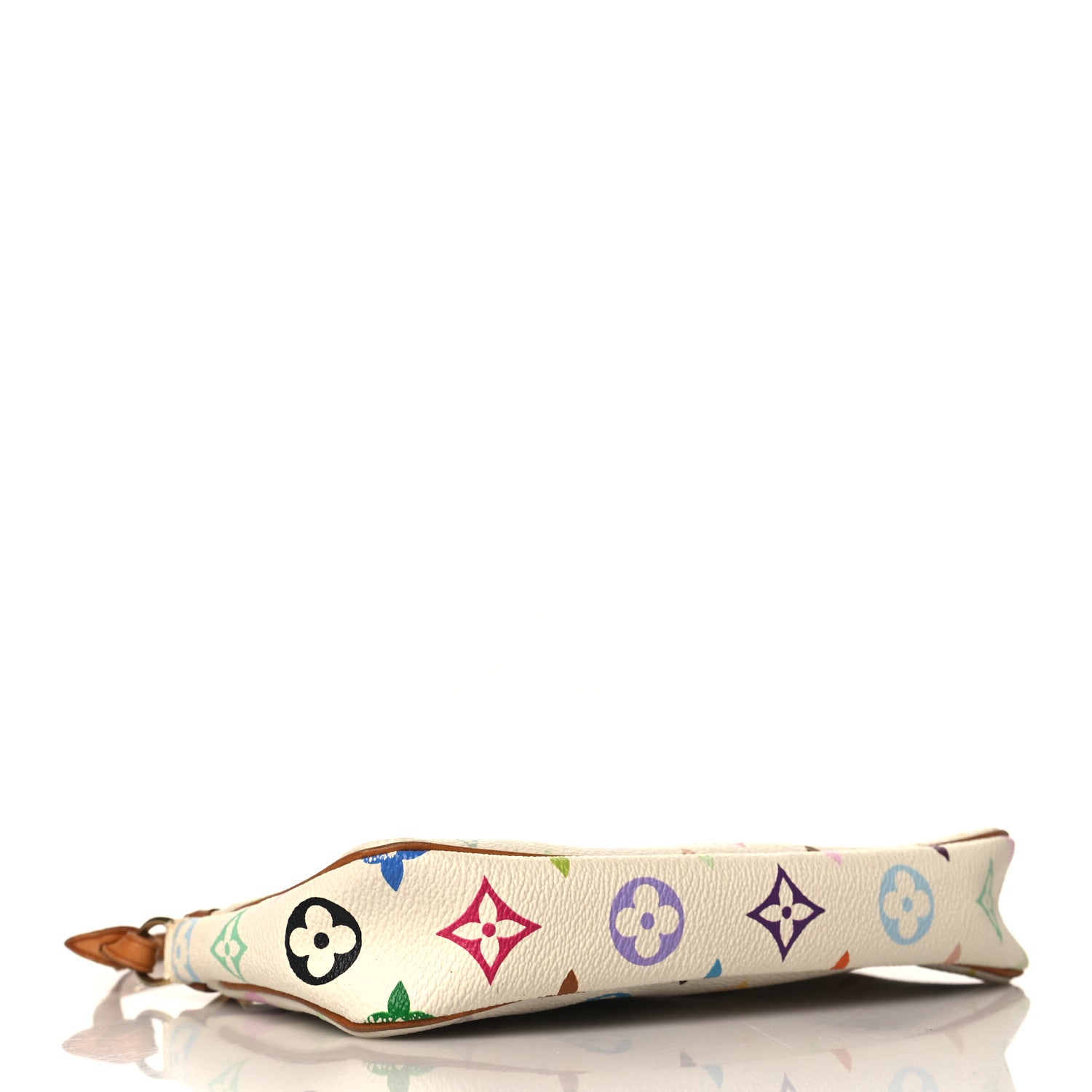 Louis Vuitton Monogram Multicolor Pochette Accessories White 4 of 8