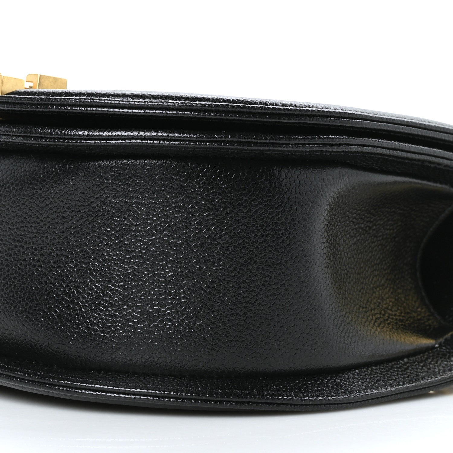Chanel Caviar Quilted Small Boy Messenger Bag Black 9 of 10