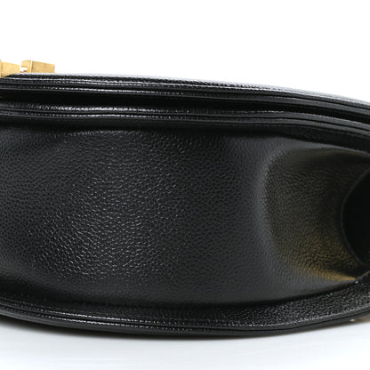 Chanel Caviar Quilted Small Boy Messenger Bag Black 9 of 10