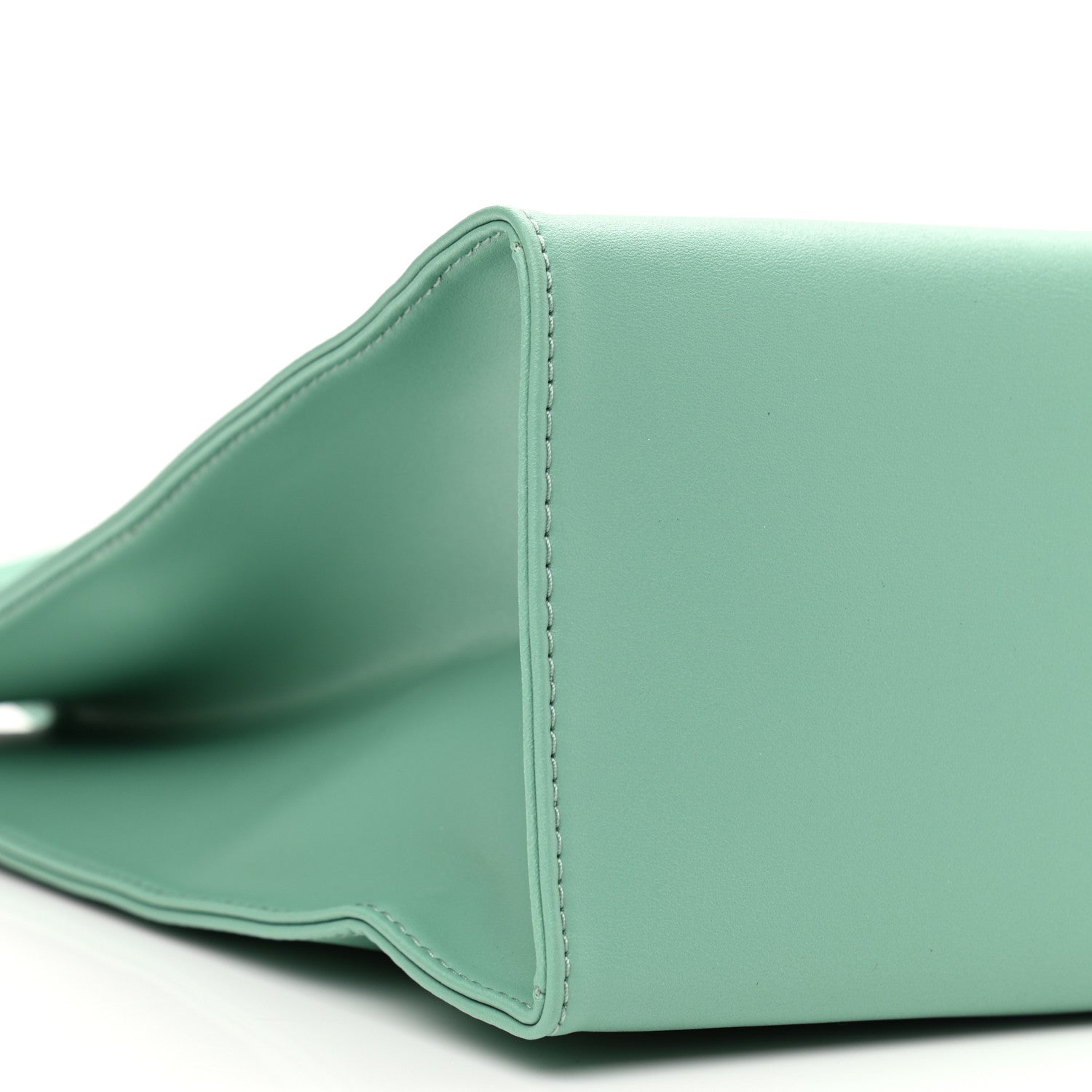 Telfar Vegan Leather Medium Shopping Bag Sage 9 of 10