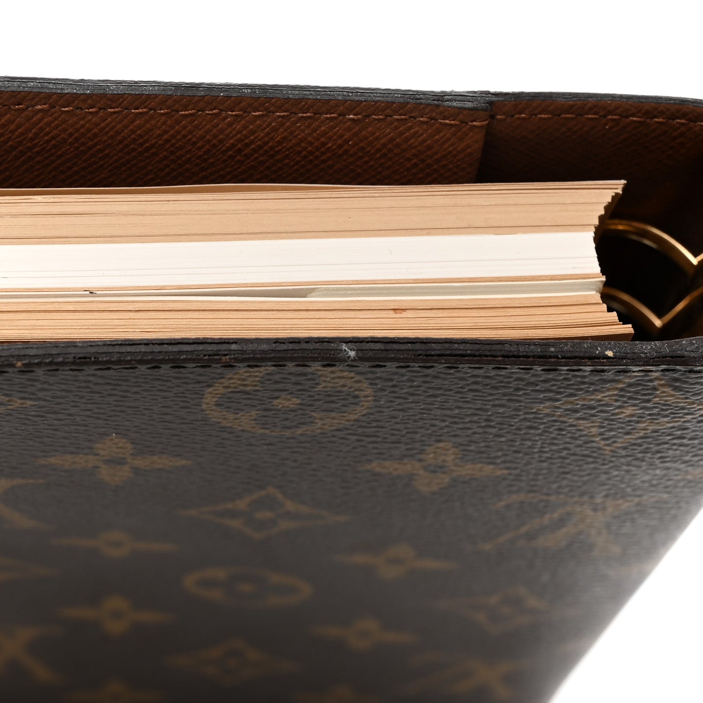 Monogram Medium Ring Agenda Cover
