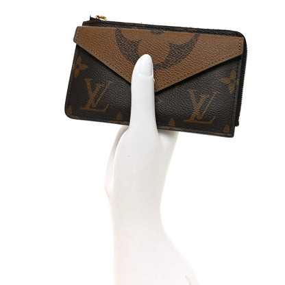 Louis Vuitton Reverse Monogram Recto Verso Card Holder Brown 2 of 7