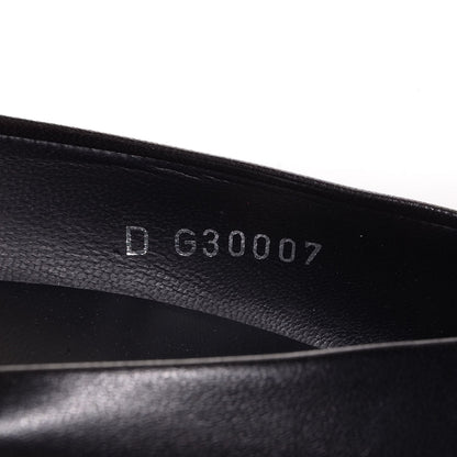 Chanel Lambskin Platform Chain Pumps Black 40 8 of 8