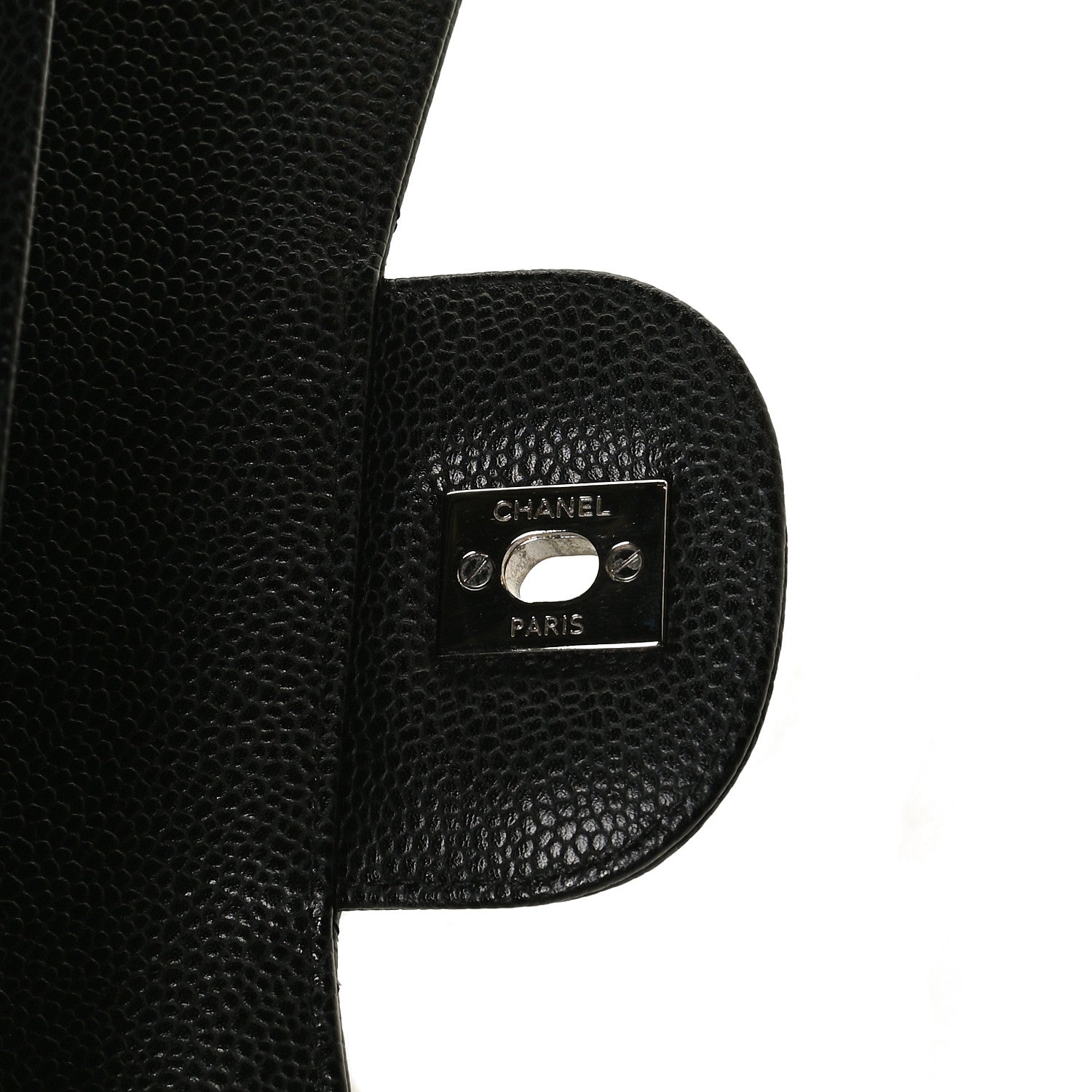 Chanel Caviar Quilted Jumbo Double Flap Black 13 of 13