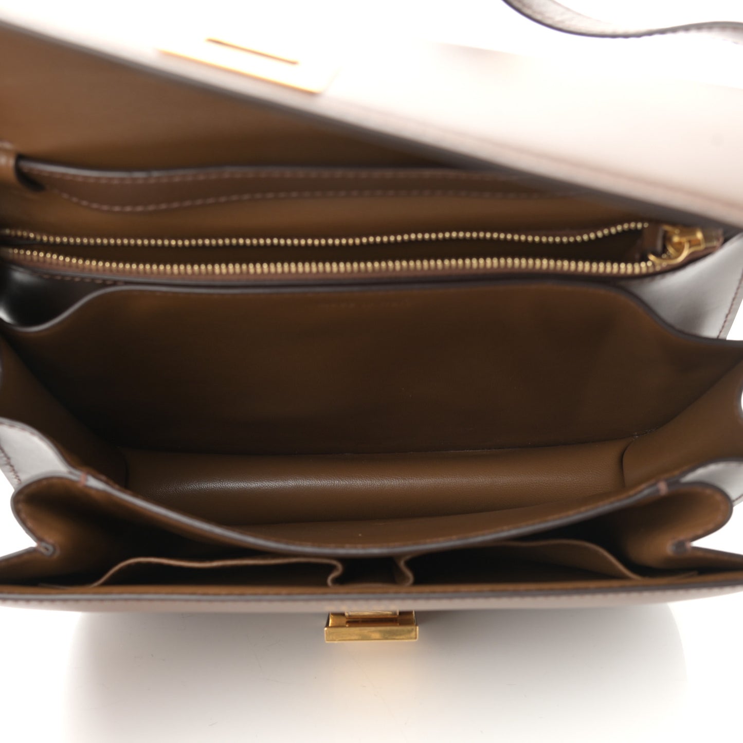 Box Calfskin Medium Classic Box Flap Bag Camel