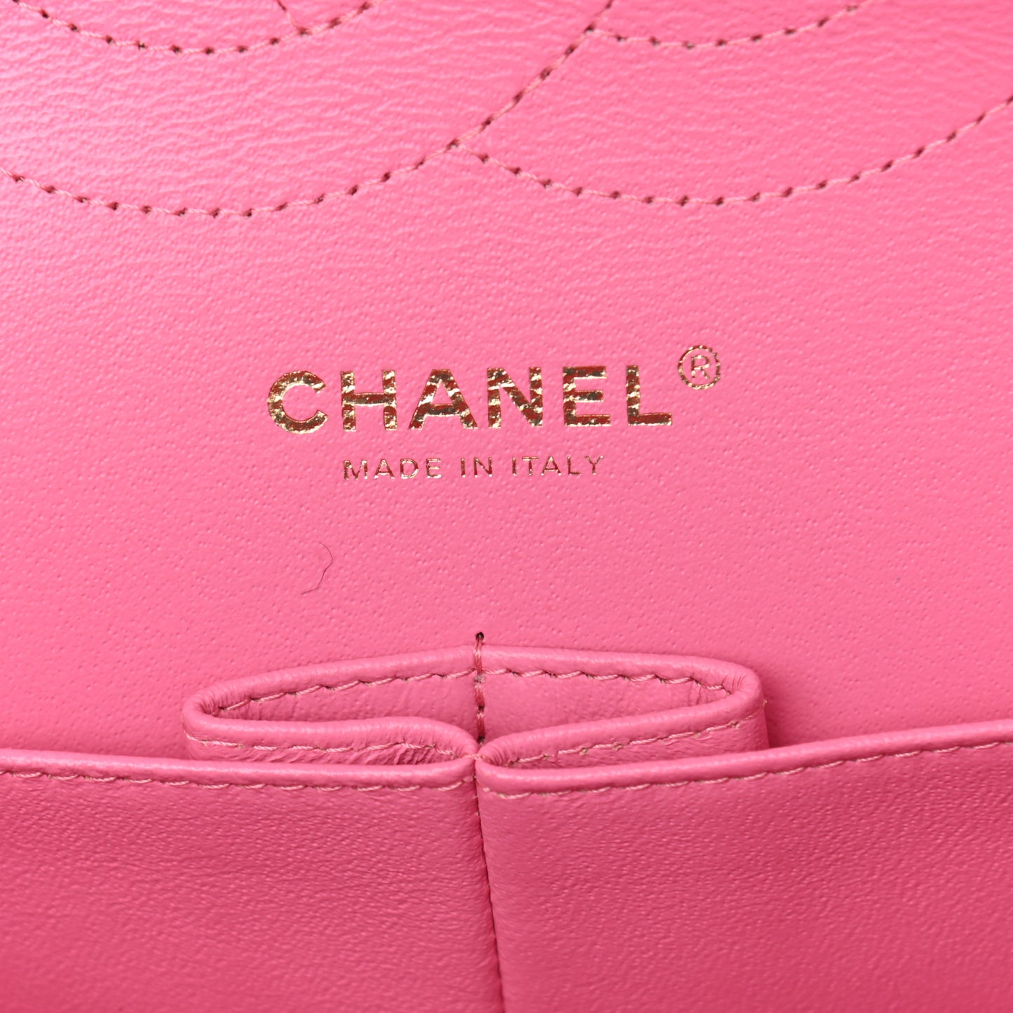 Caviar Quilted Jumbo Double Flap Pink