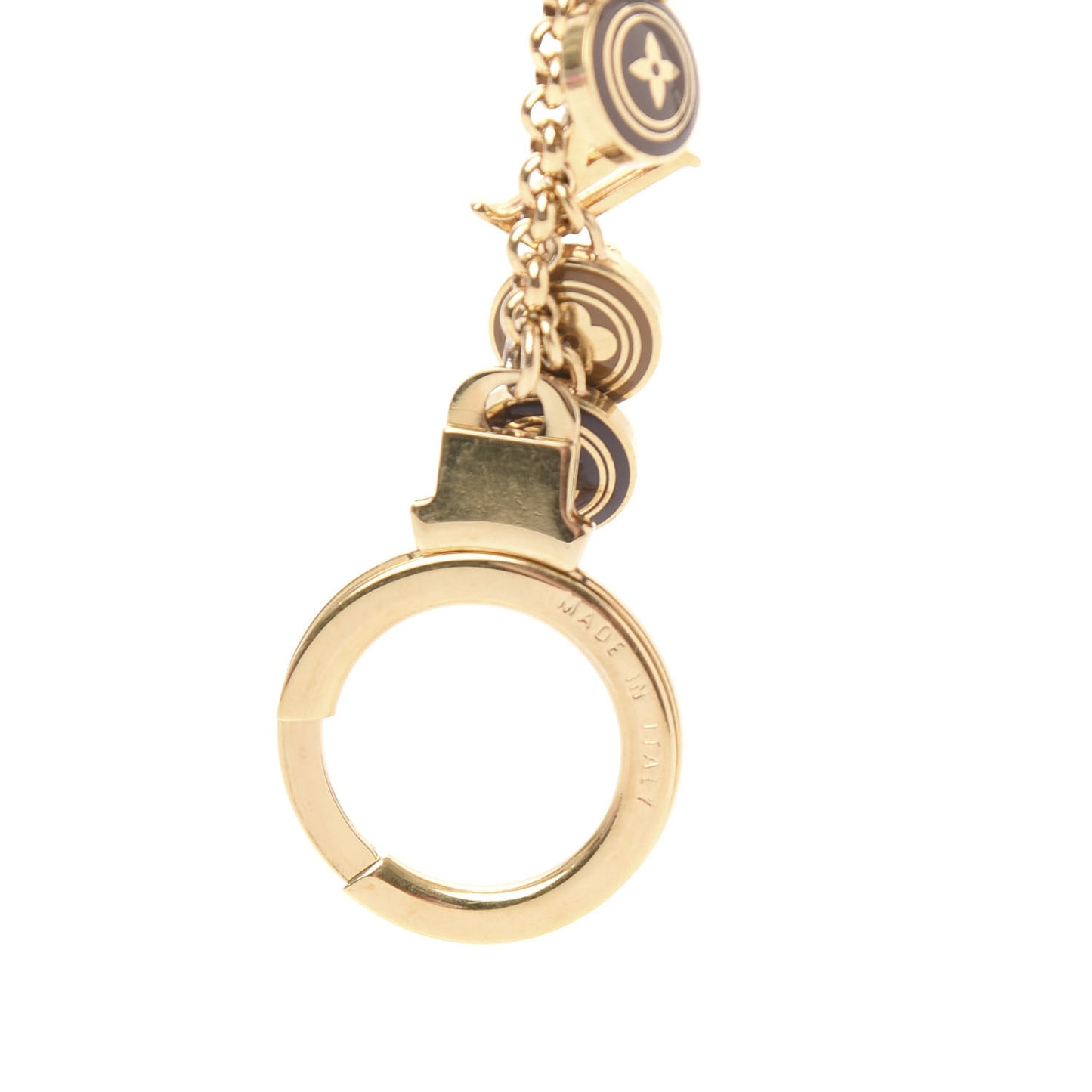 Pastilles Key Chain Bag Charm Brown