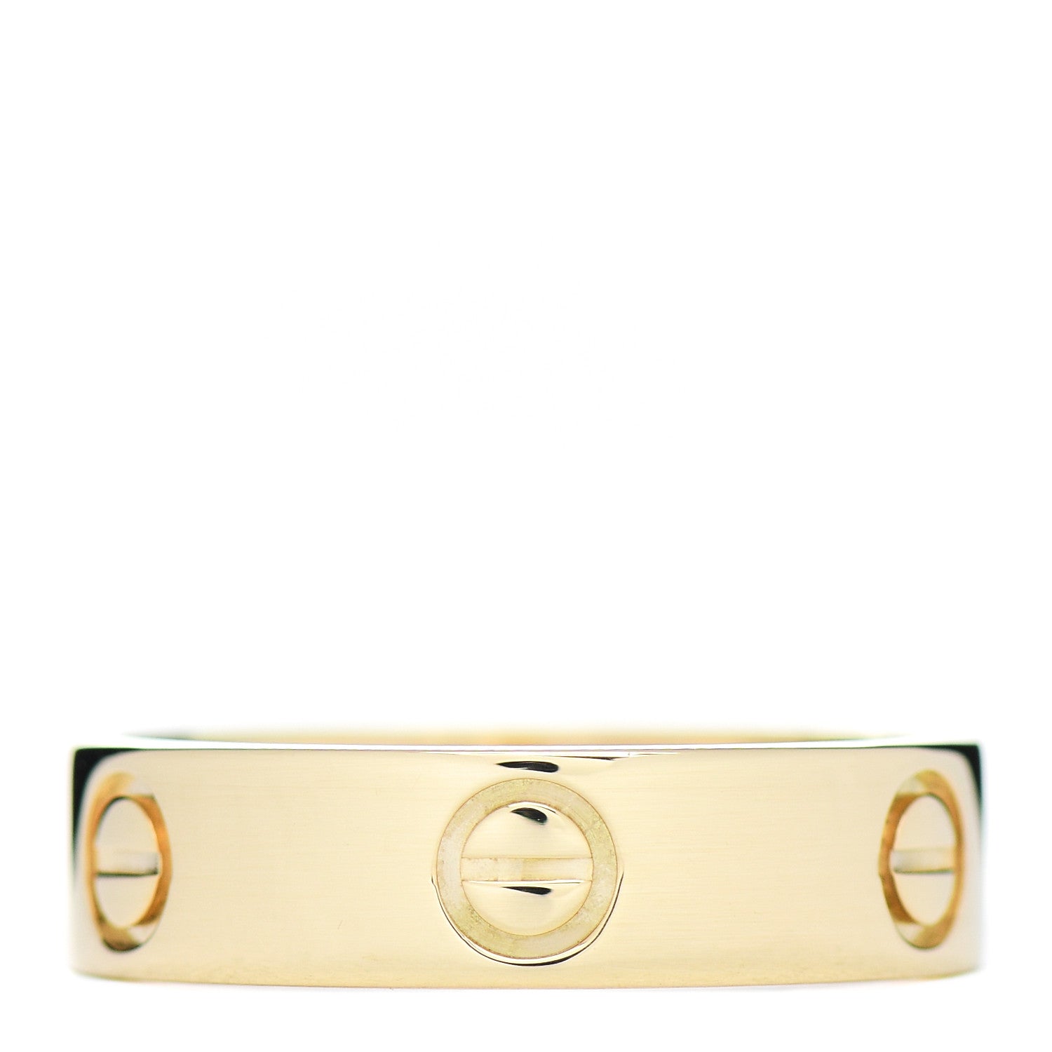 Cartier 18K Yellow Gold 5.5mm LOVE Ring 58 8.5 3 of 4