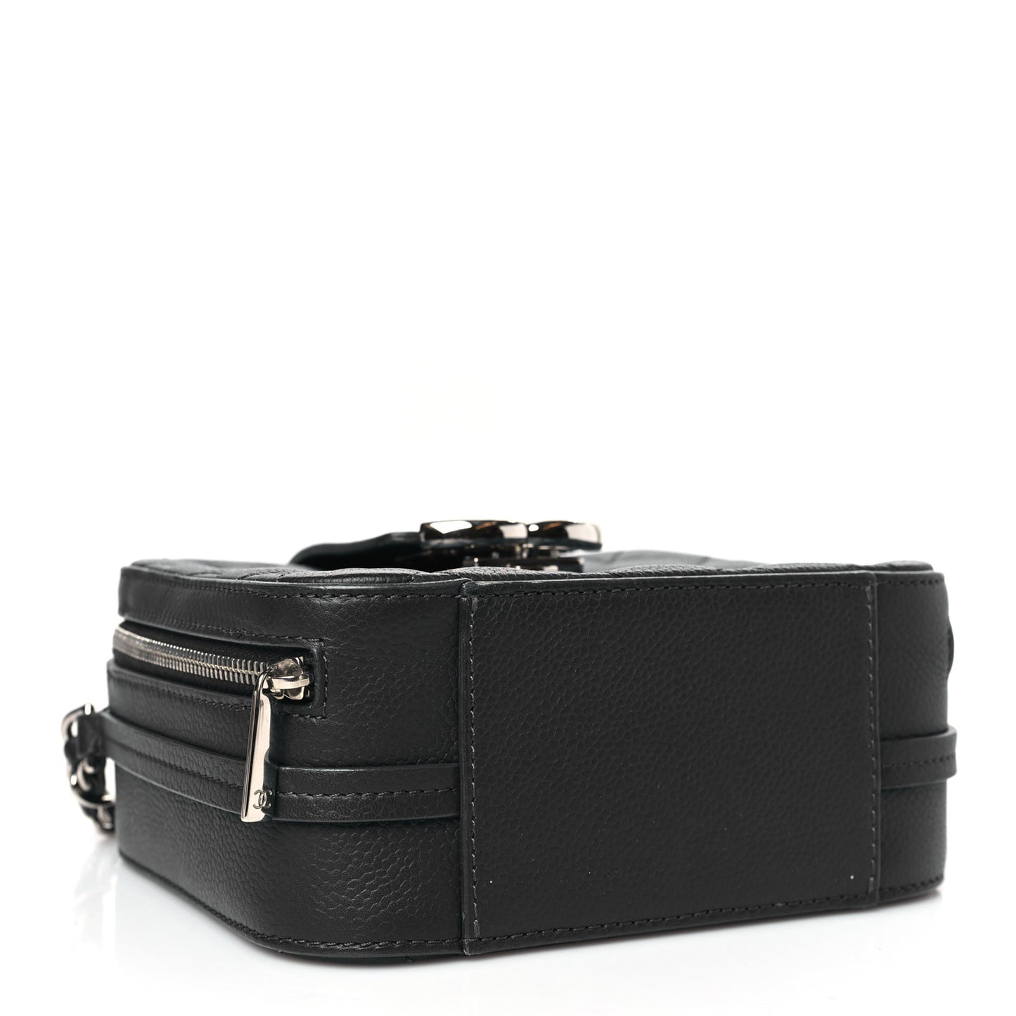Caviar Mini Camera Case Bag Navy Blue