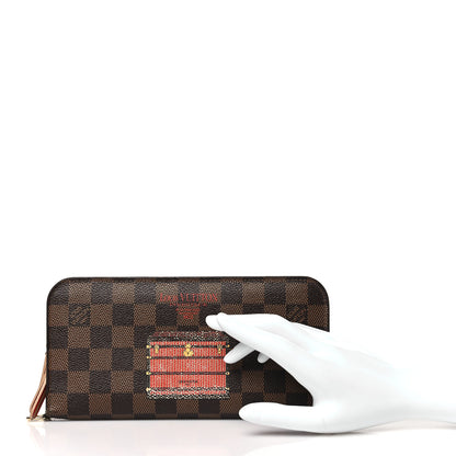 Louis Vuitton Damier Ebene Trunks and Locks Insolite Wallet 2 of 13
