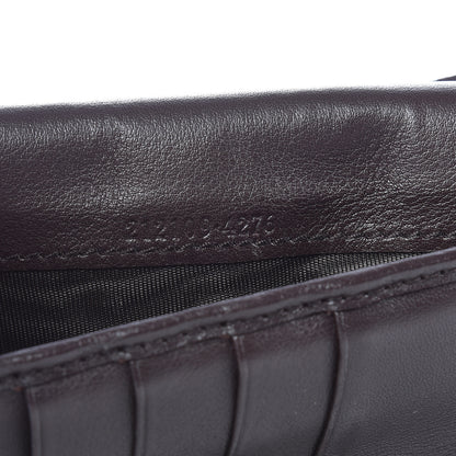 Gucci Guccissima Signature GG Pierce Continental Wallet Chocolate 8 of 11