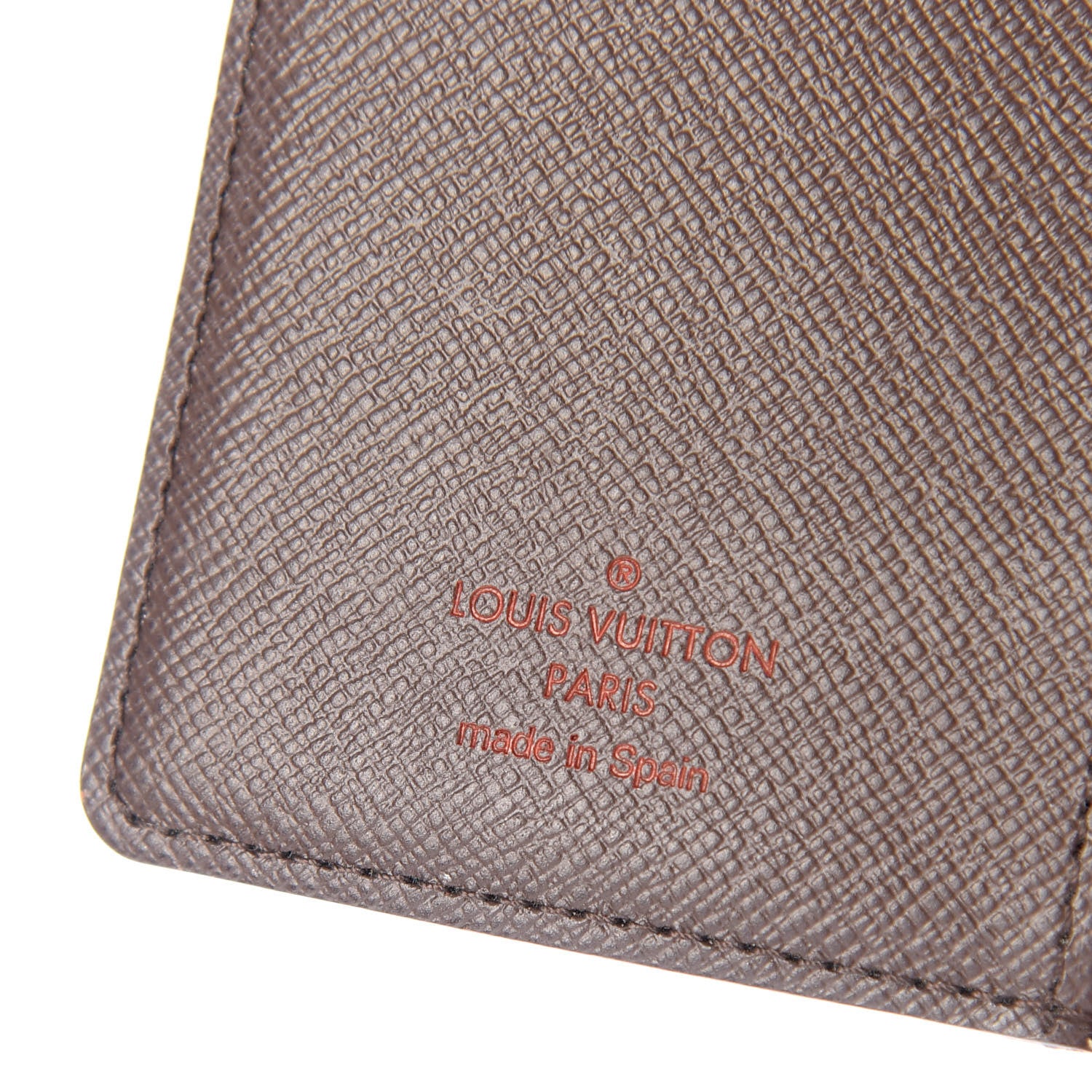 Louis Vuitton Damier Ebene Small Ring Agenda Cover 6 of 7