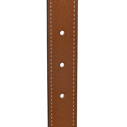 Hermes Swift Epsom 24mm Mini Constance H Belt 90 36 Black Gold 5 of 6