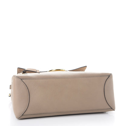 Chloe Calfskin Medium Faye Day Shoulder Bag Motty Grey 5 of 10