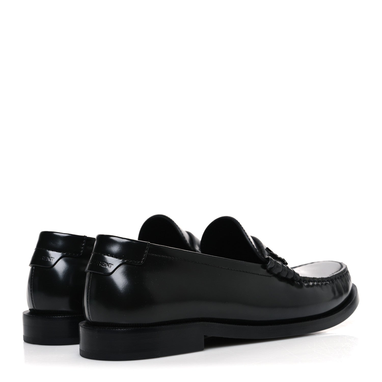 Saint Laurent Magnum Lux Calfskin Le Loafer 15 Moccasins 36 Black 5 of 11
