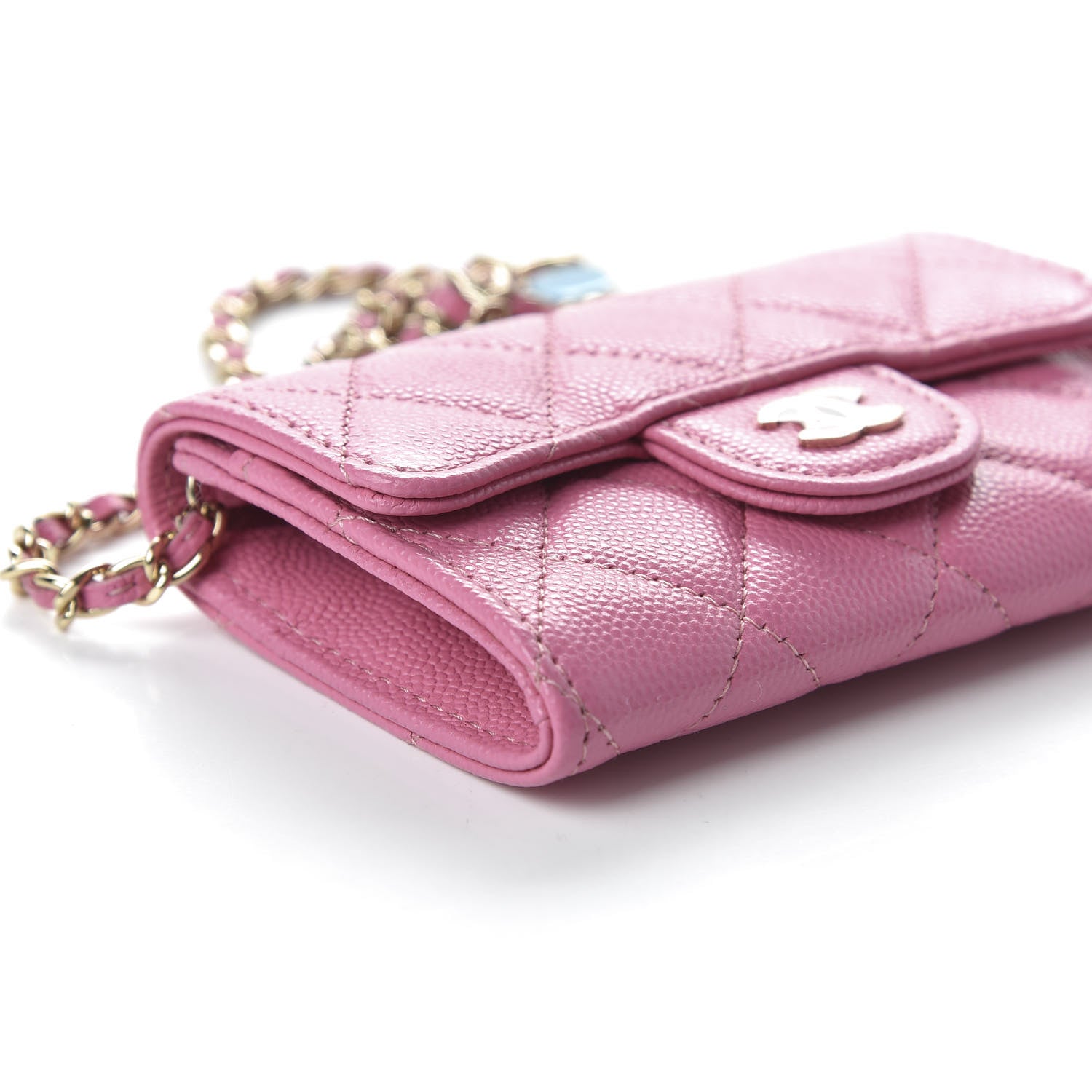 Chanel Caviar Quilted Belt Bag Pink 6 of 11