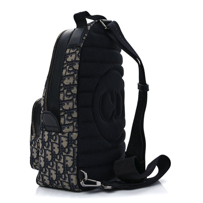 Christian Dior Oblique Mini Rider Backpack Black 3 of 10