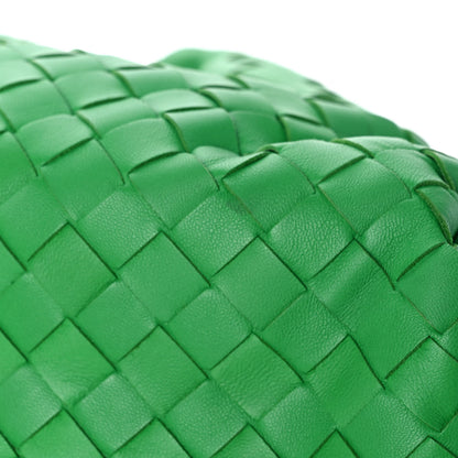 Bottega Veneta Nappa Intrecciato The Pouch Oversized Clutch Parakeet 14 of 15