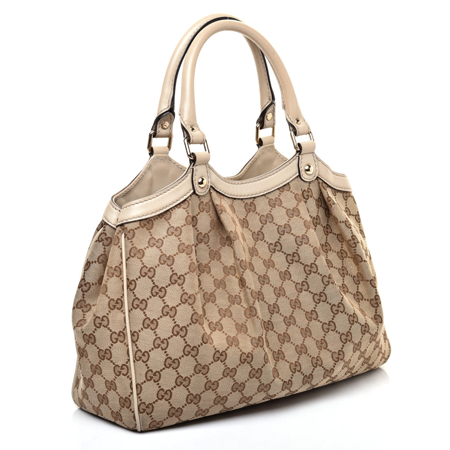Gucci Monogram Medium Sukey Tote Off White 3 of 11