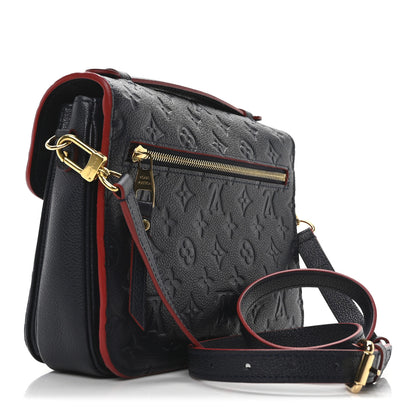 Louis Vuitton Empreinte Pochette Metis Marine Rouge 3 of 9