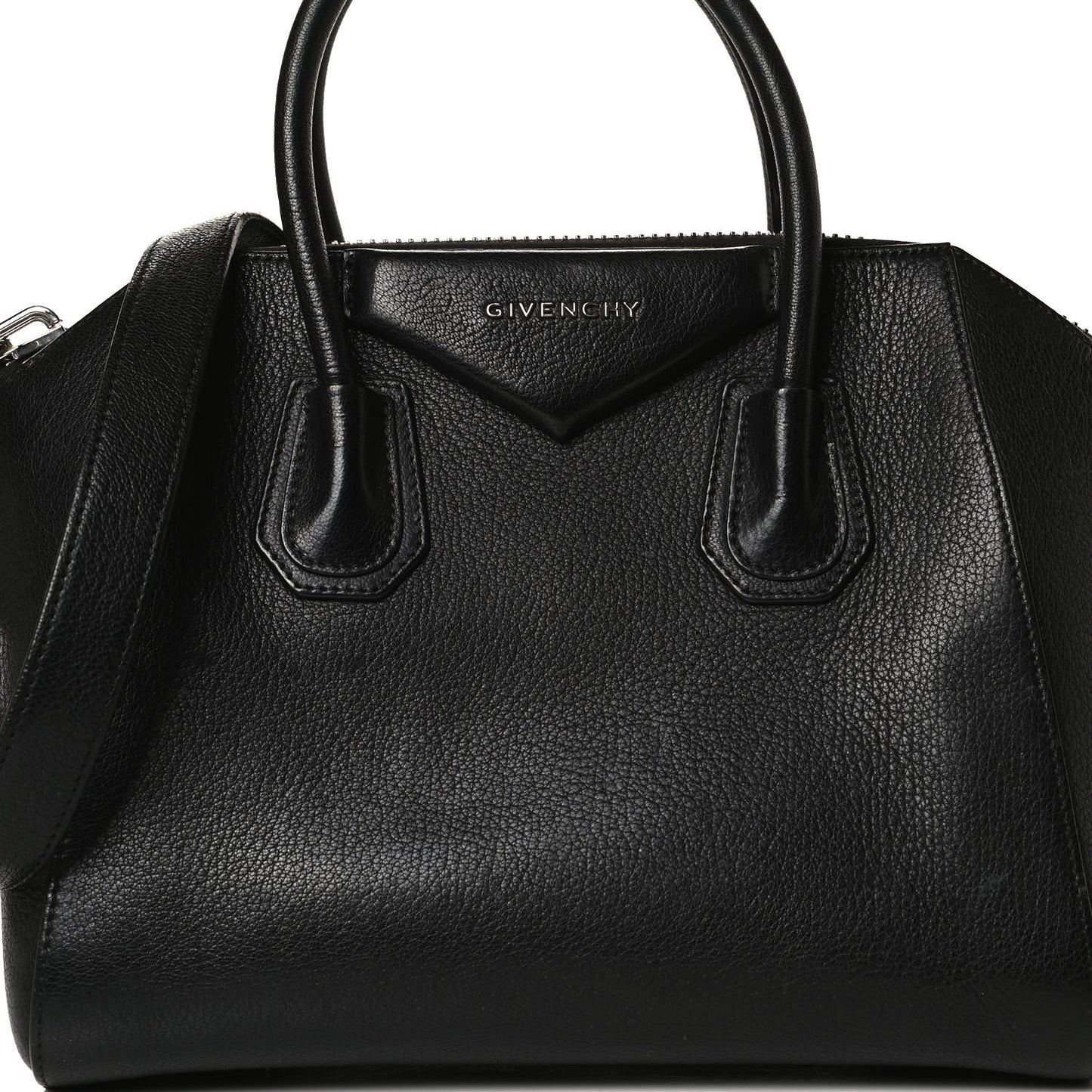 Sugar Goatskin Small Antigona Black