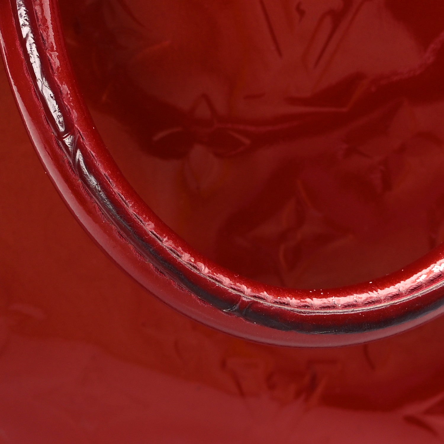 Louis Vuitton Vernis Alma PM Pomme D'Amour 9 of 9