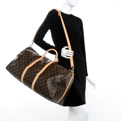 Louis Vuitton Monogram Keepall Bandouliere 55 2 of 7