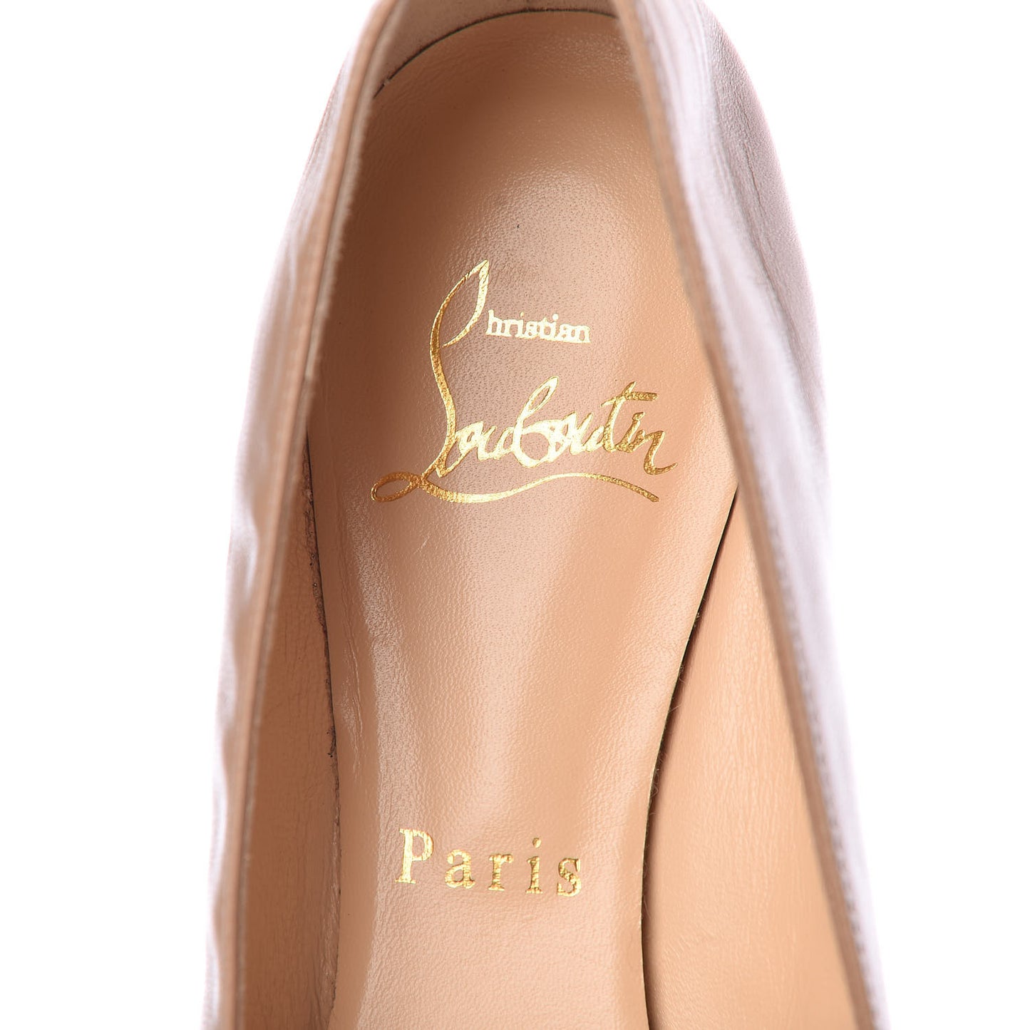 Nappa Eloise Flats 38 Nude