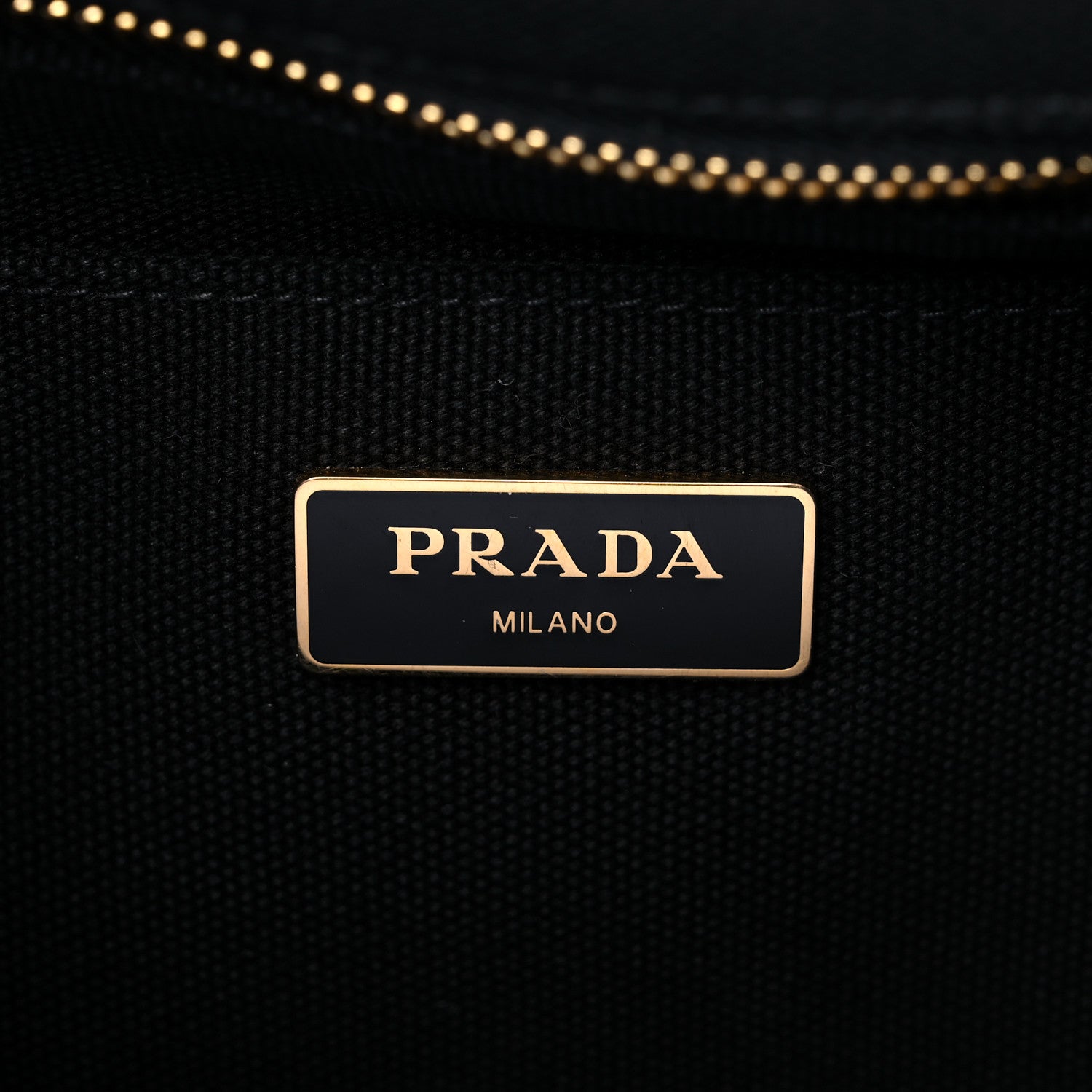 Prada Canapa Small Logo Tote Black 6 of 11