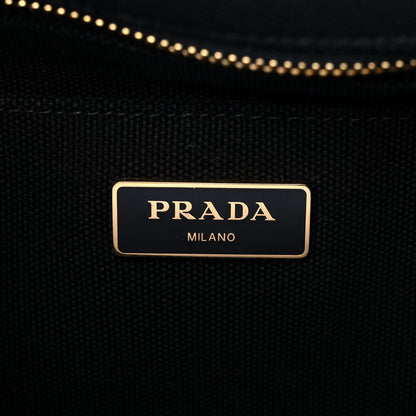 Prada Canapa Small Logo Tote Black 6 of 11
