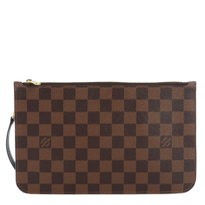 Louis Vuitton Damier Ebene Neverfull MM GM Pochette 1 of 8
