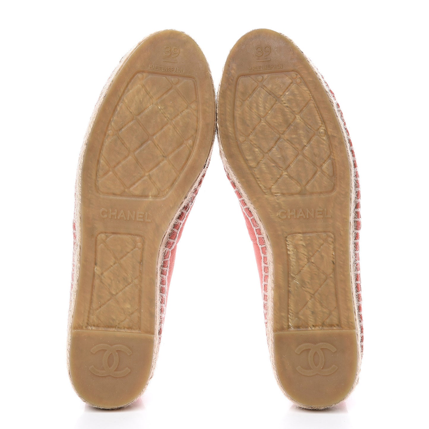 Suede CC Espadrilles 39 Pink