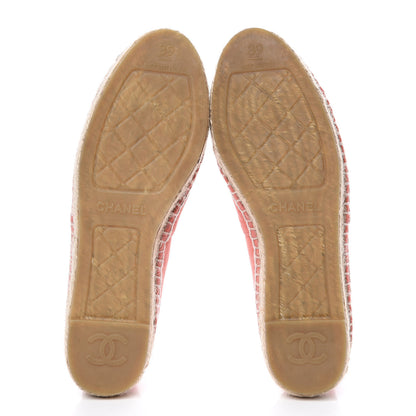 Chanel Suede CC Espadrilles 39 Pink 6 of 12