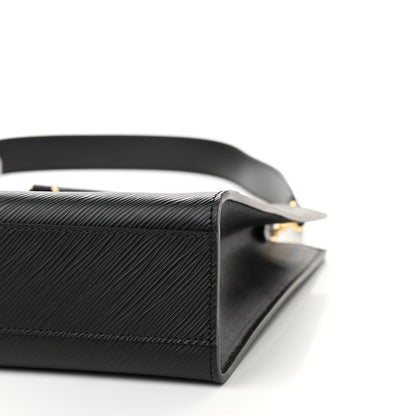 Louis Vuitton Epi Sac Plat PM Black 8 of 8