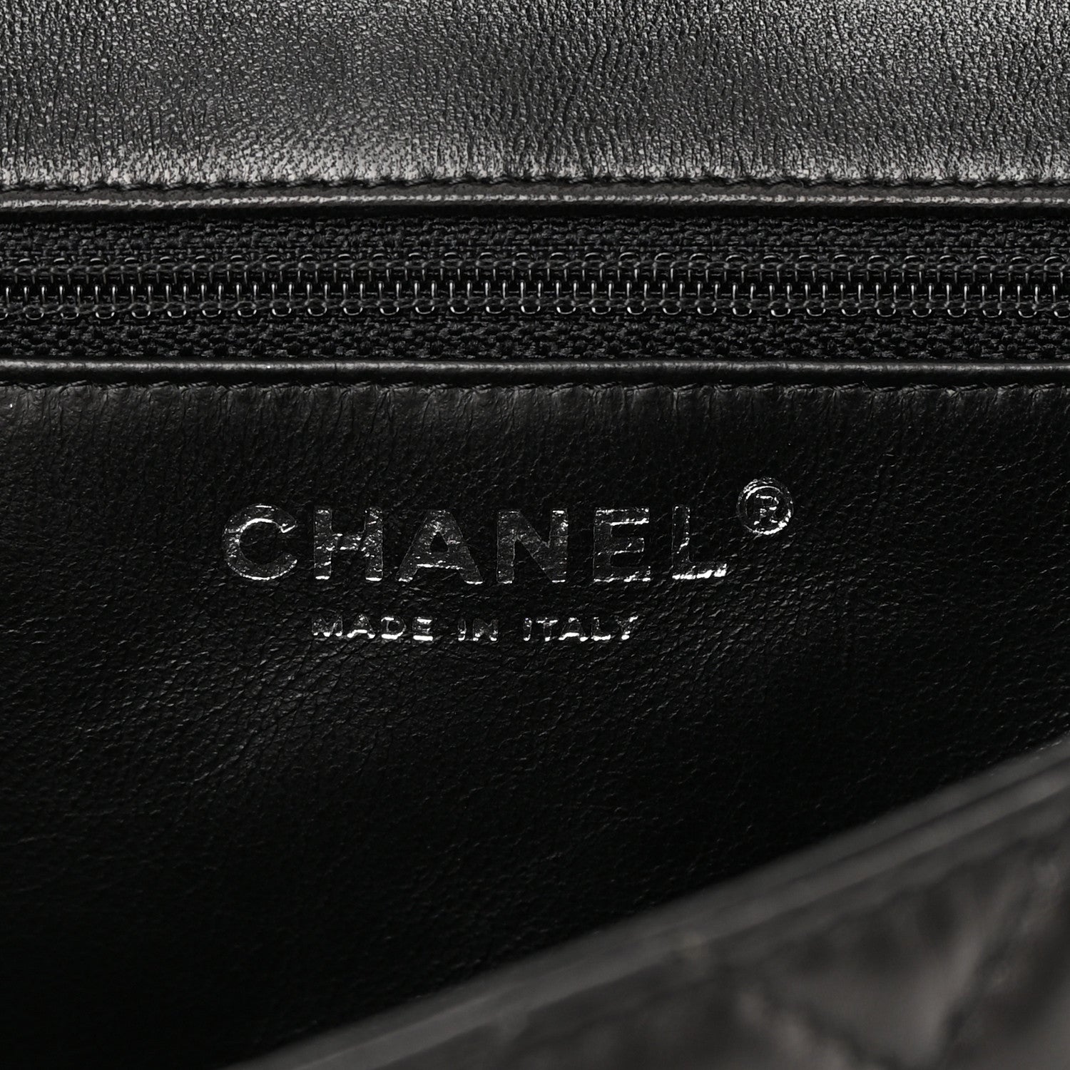 Chanel Lambskin Quilted Large Roll 2.55 Reissue Clutch Black 6 of 13