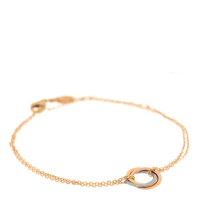 Cartier 18K Pink Yellow White Gold Trinity Bracelet 1 of 3