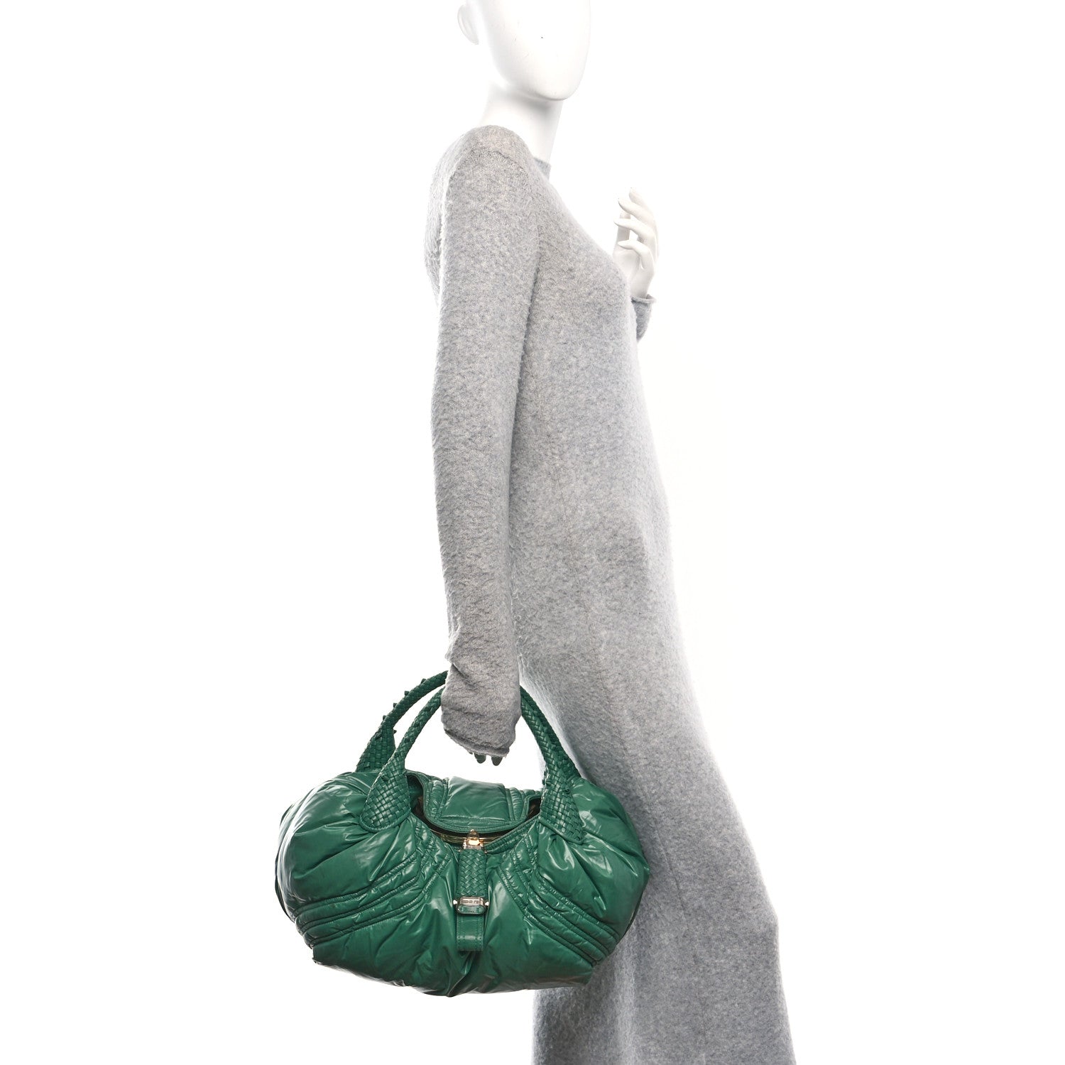 Fendi Nylon Moncler Spy Verde 3 of 11