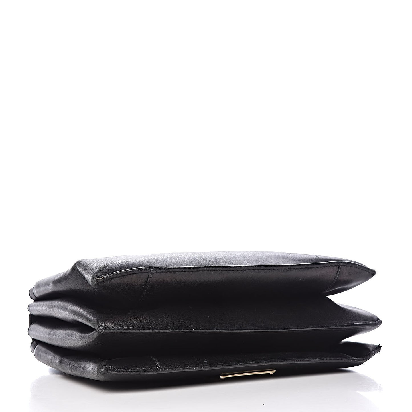 Vitello Rockstud Accordion Satchel Black