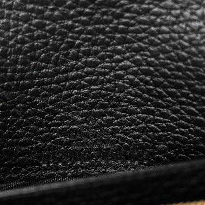 Gucci Calfskin Mini GG Marmont Chain Wallet Black 7 of 10
