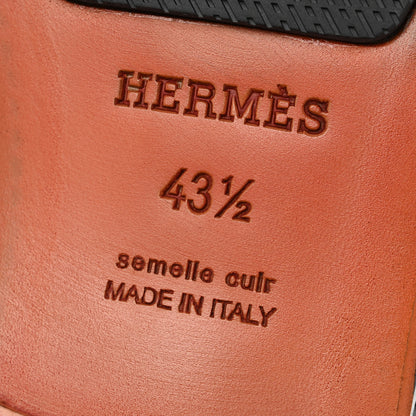 Hermes Calfskin Mens Oxford 43.5 Black 7 of 12