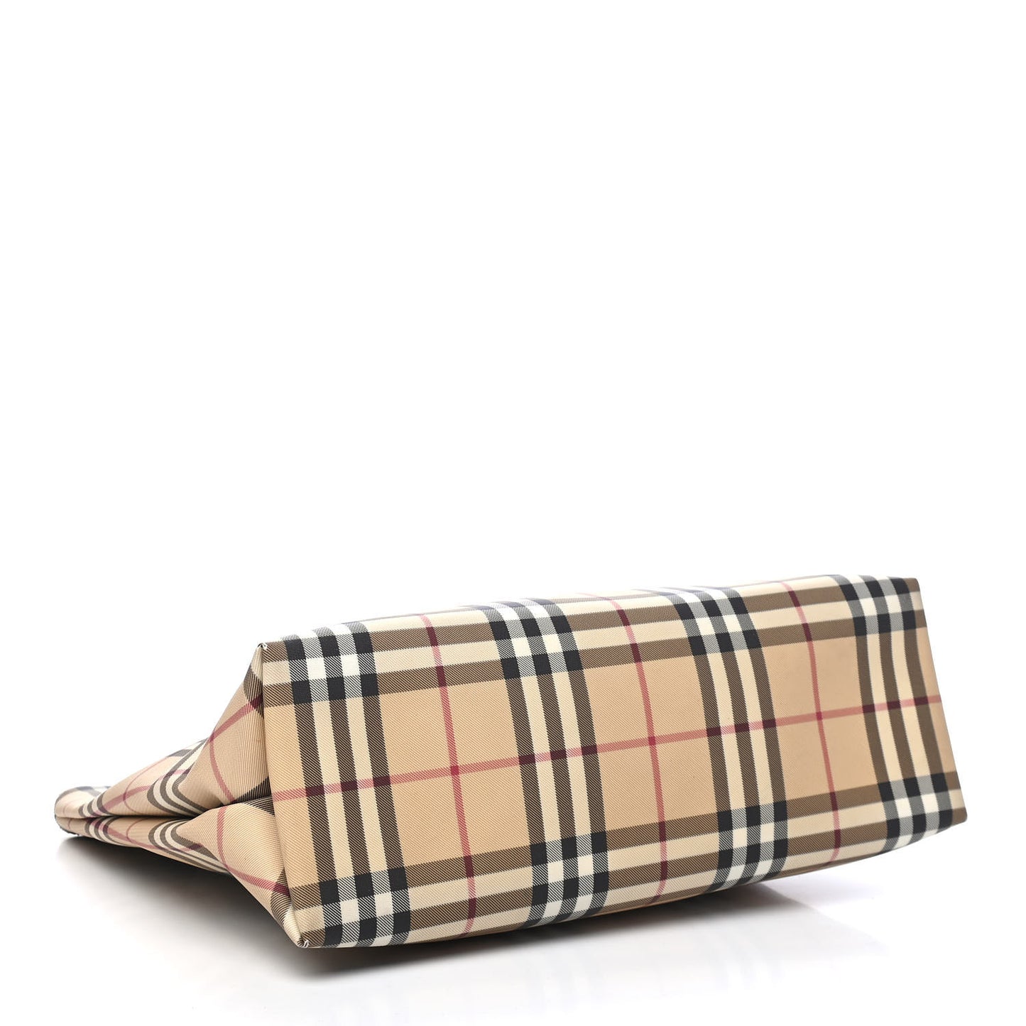 House Check Medium Tote Black