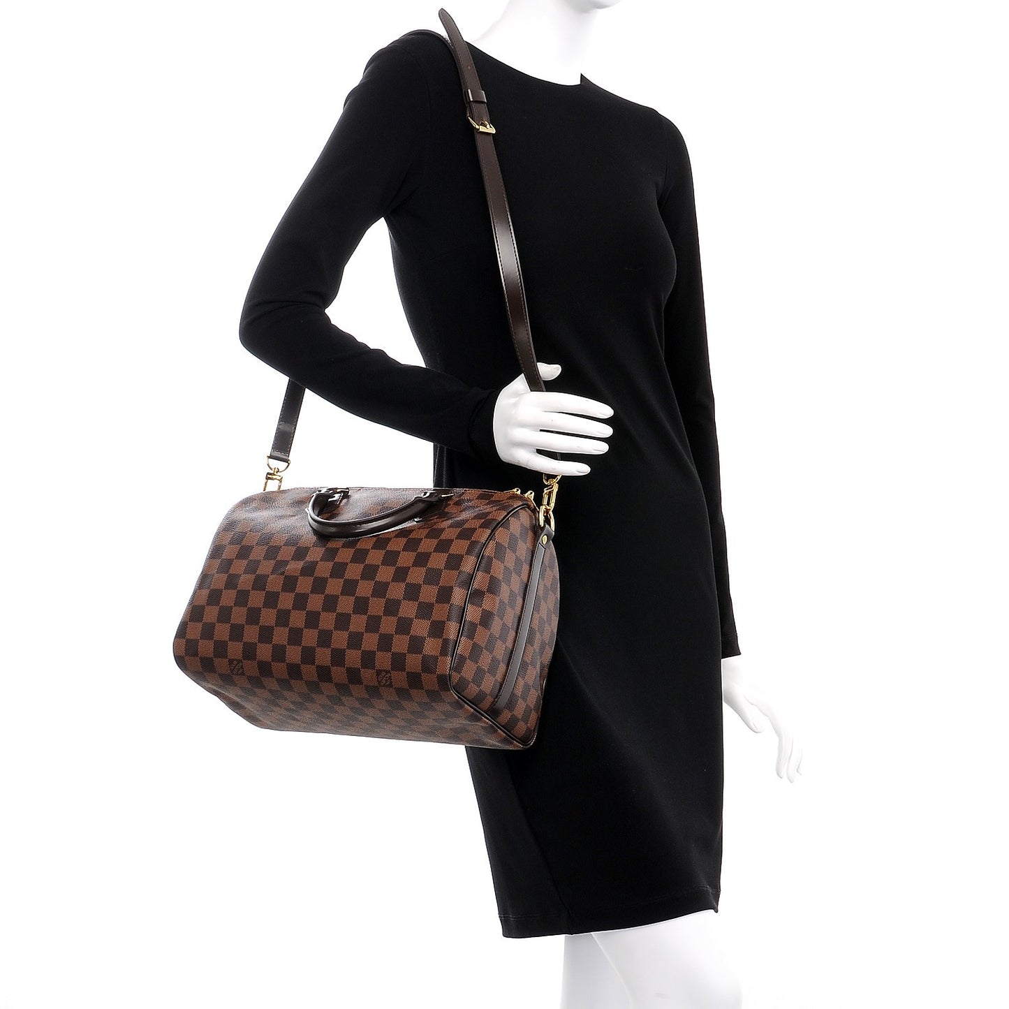 Damier Ebene Speedy Bandouliere 30