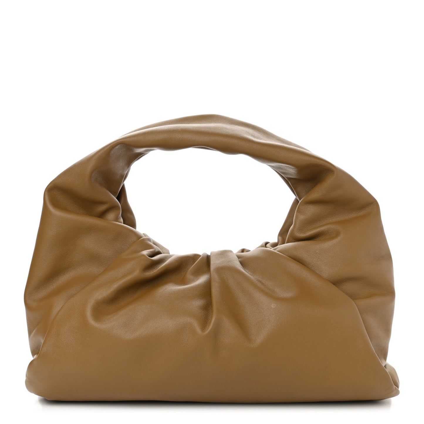 Smooth Butter Calfskin Medium The Shoulder Pouch Moutarde