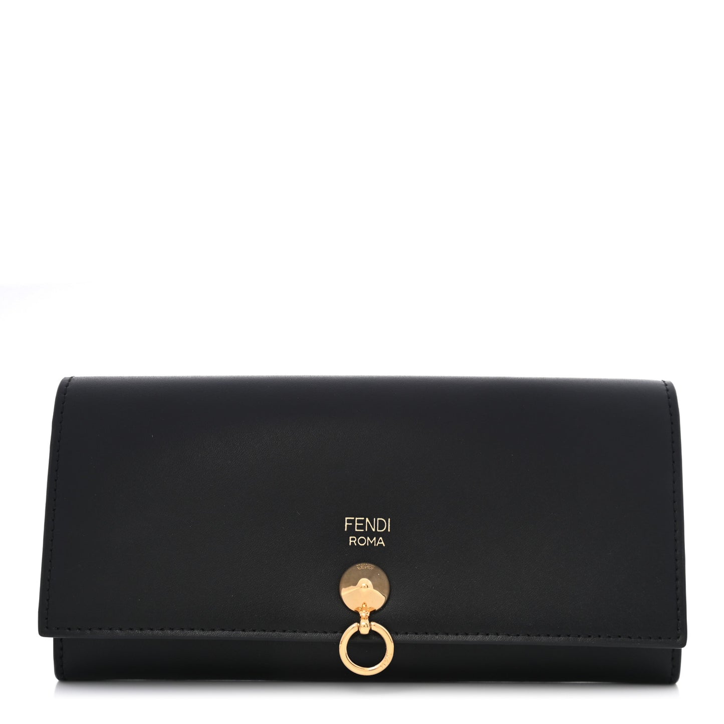 Vitello Liberty Century Lucido By The Way Continental Wallet Black