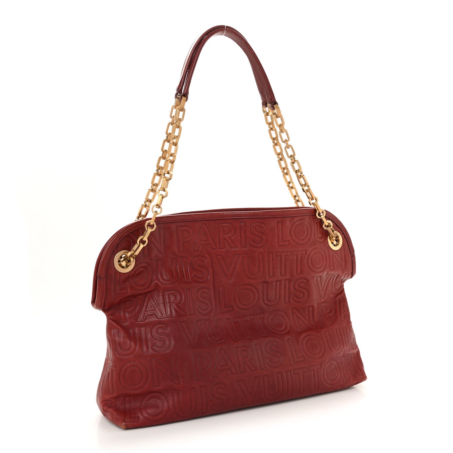 Monogram Paris Souple Whisper PM Burgundy