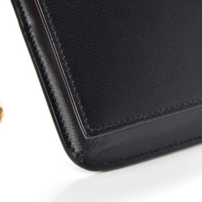 Saint Laurent Smooth Calfskin Monogram Phone Holder Crossbody Black 7 of 9